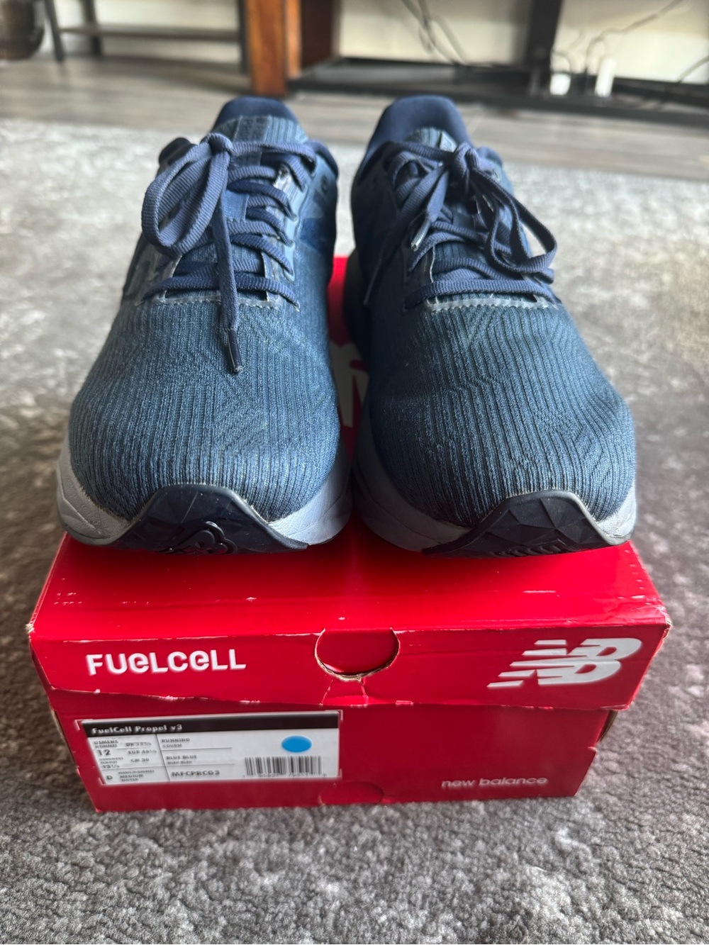 New Balance Men's FuelCell Knit Running Shoes - Deep Navy